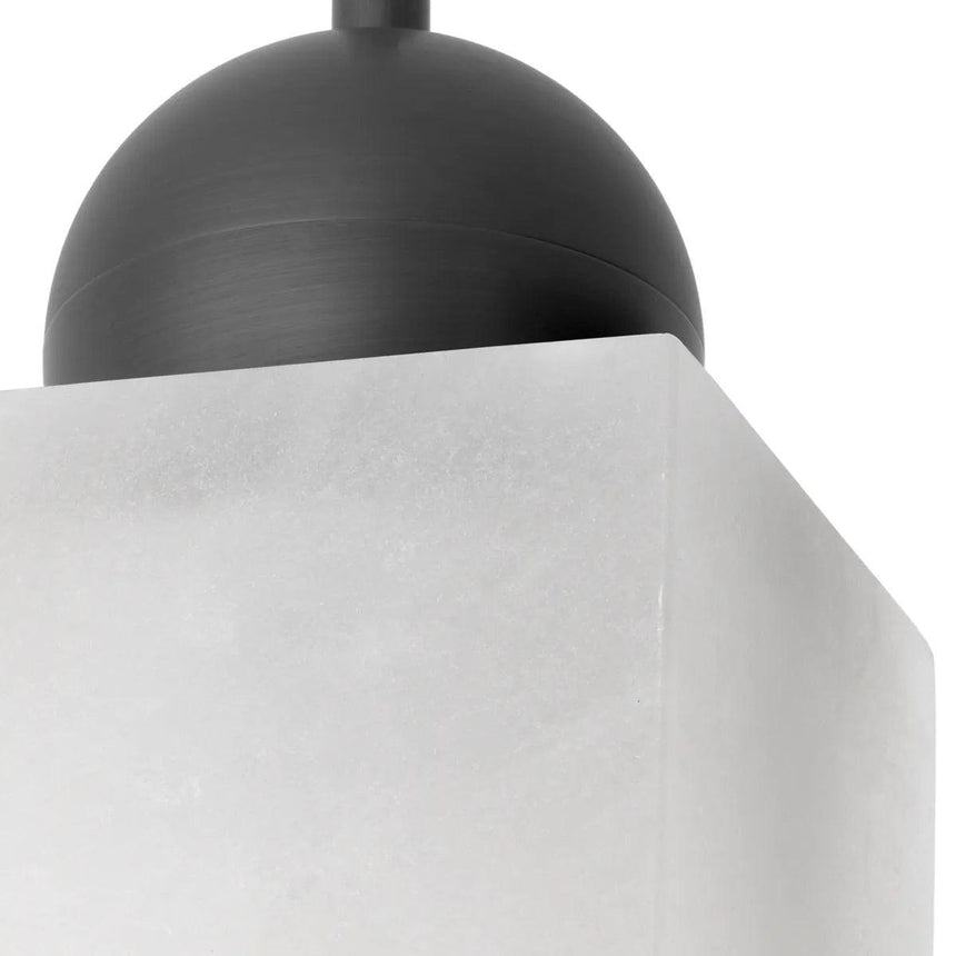 Etruscan Square plaster pendant lamp