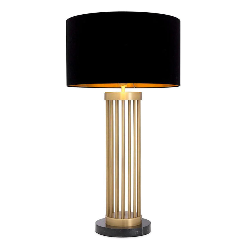 Condo metal table lamp