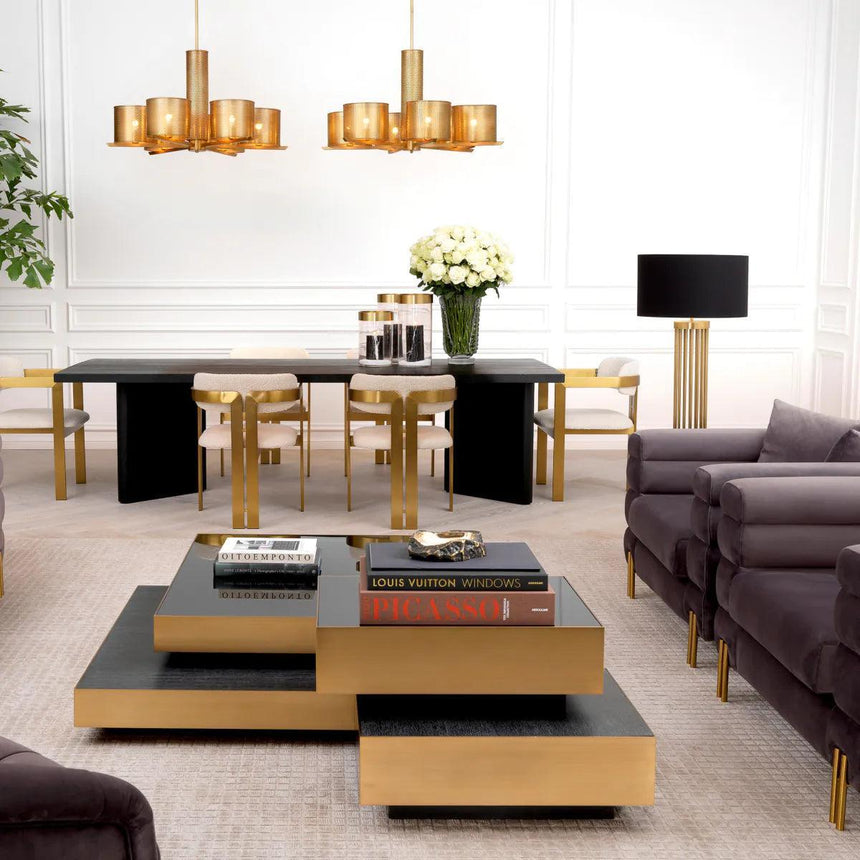 Condo metal table lamp