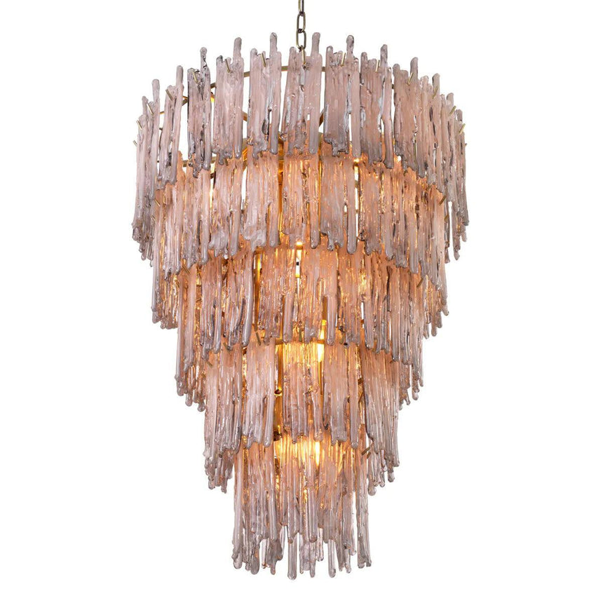 Saint Roch glass chandelier Ø58