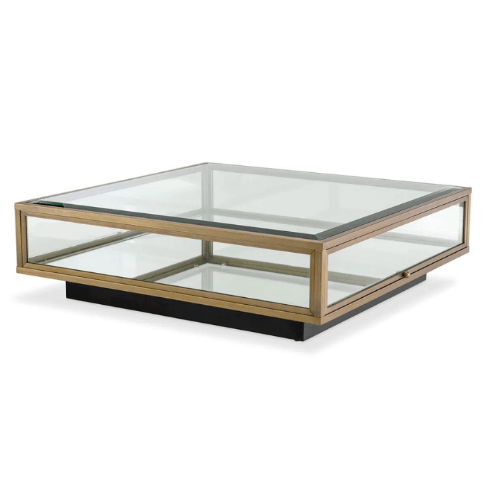 Ryan glass coffee table