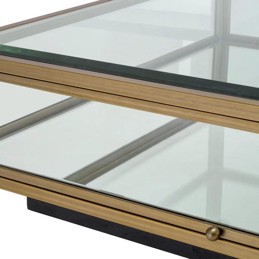 Ryan glass coffee table