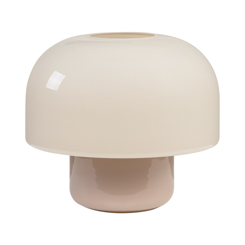 Pumpkin glass table lamp