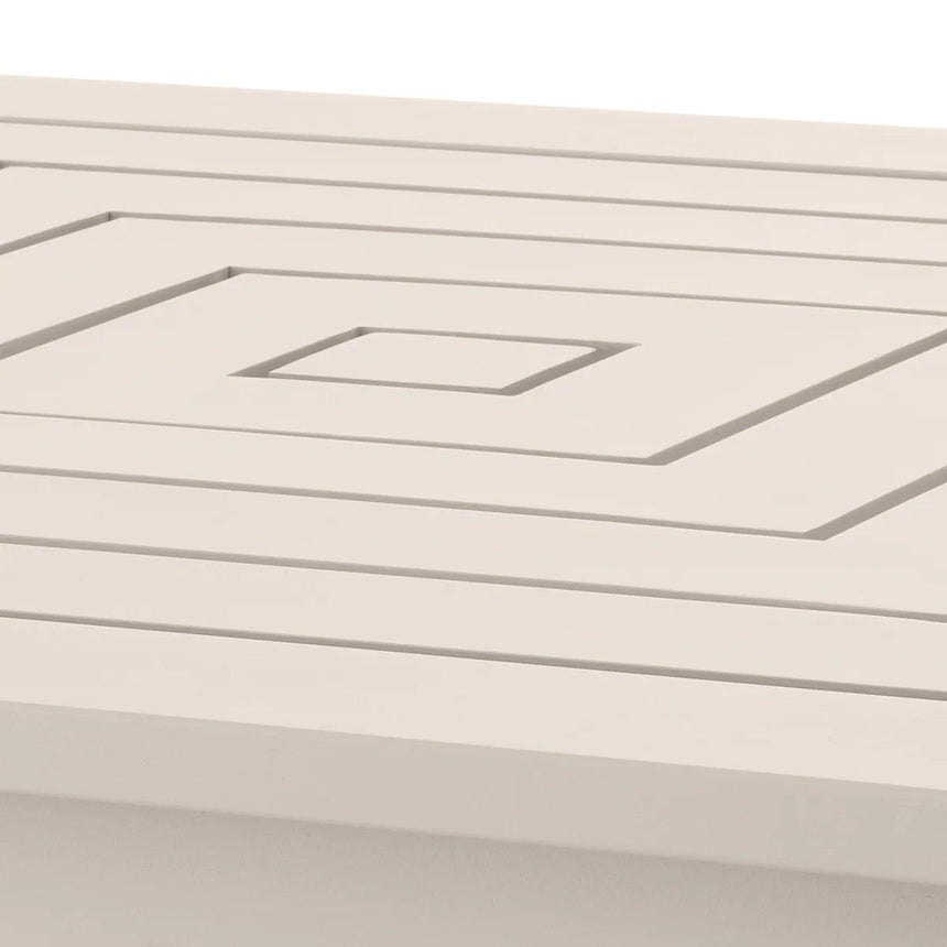 Vistamar metal garden coffee table