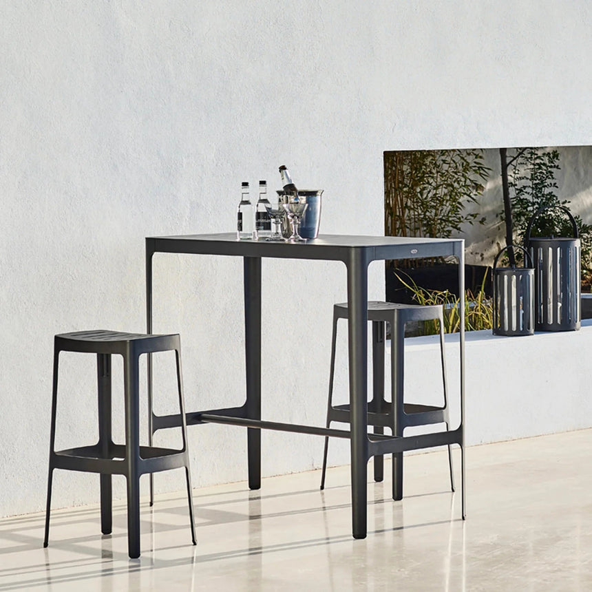 Cut fém kerti bárszék