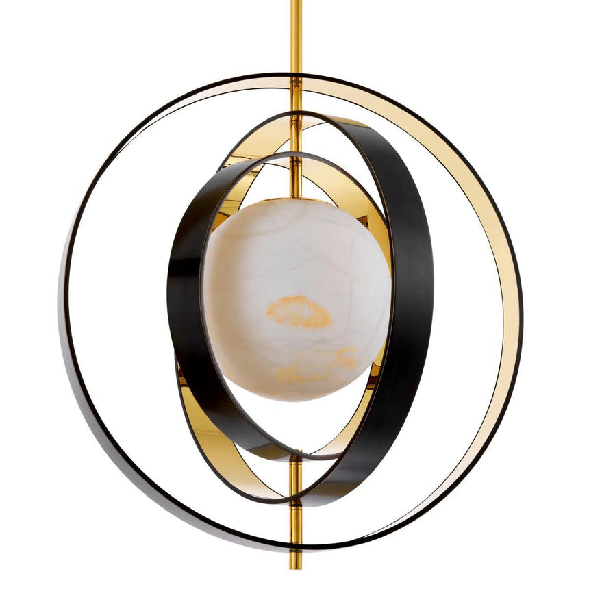Pearl plaster chandelier
