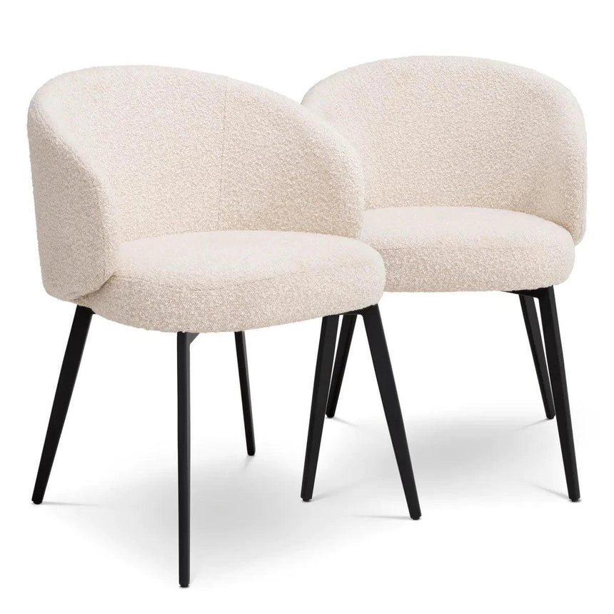 Lloyd karfás buklé szék szettben