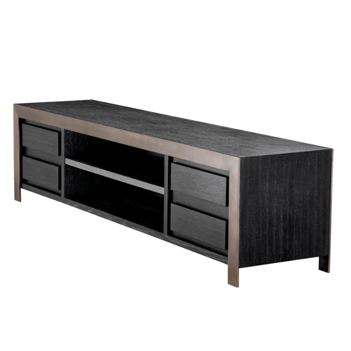 Talbot fa TV állvány bronz szegéllyel