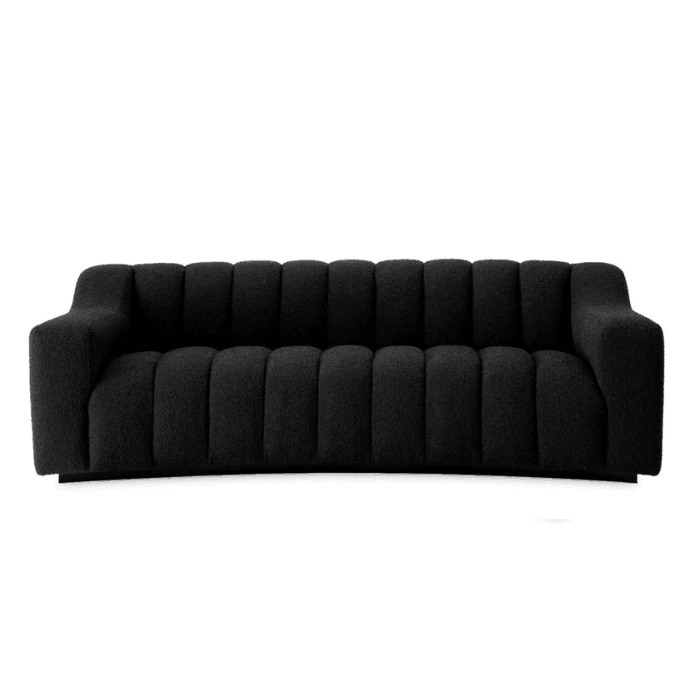 Kelly 3.5-seater bouclé sofa