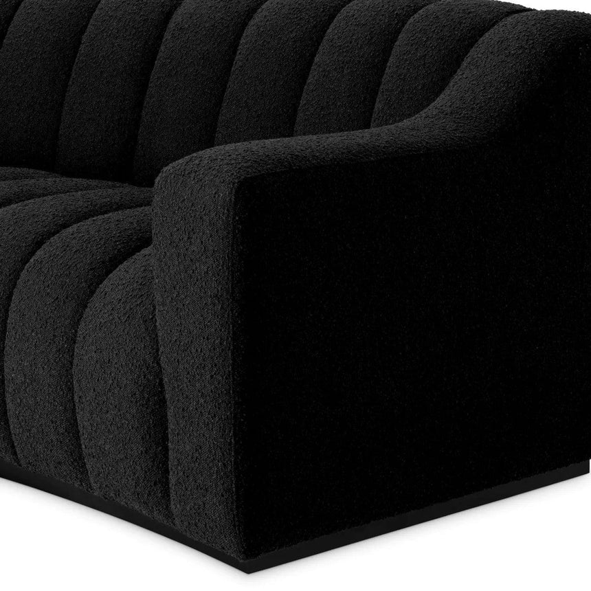 Kelly 3.5-seater bouclé sofa
