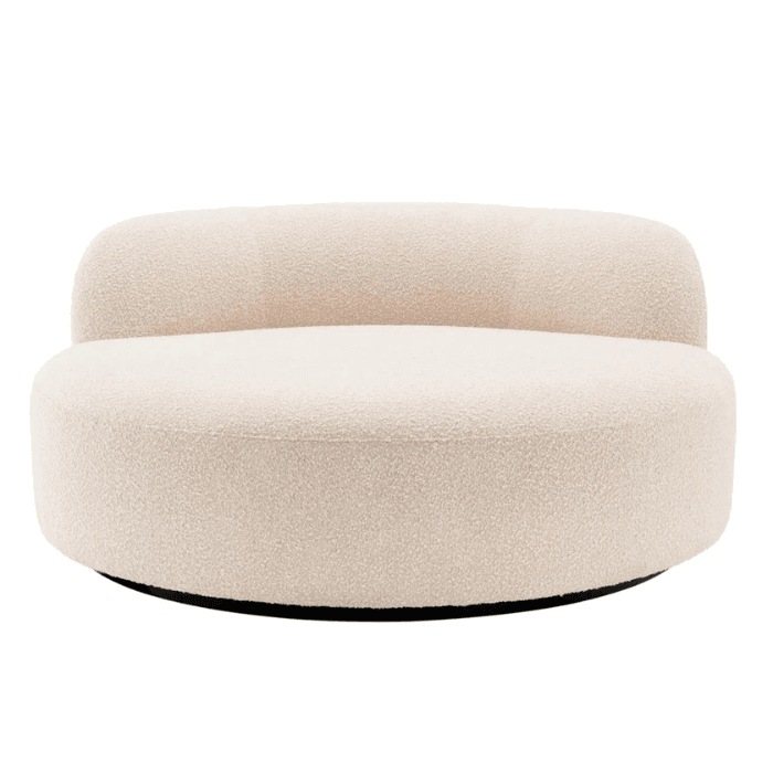 Björn 2,5 személyes kerek buklé kanapé