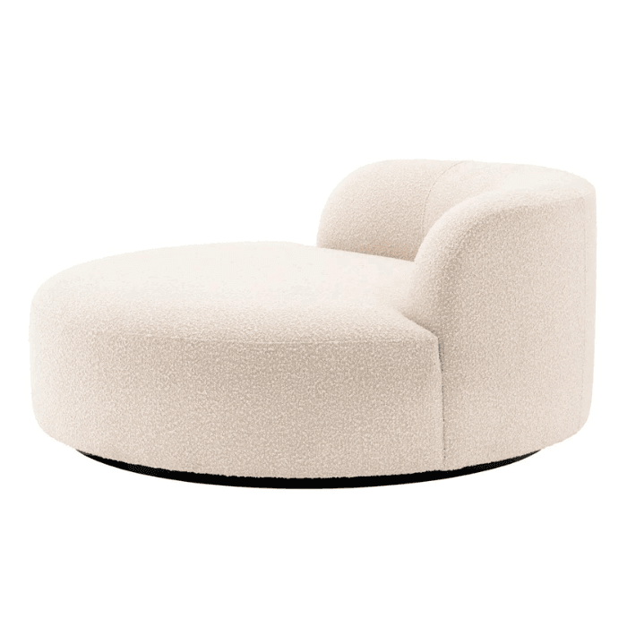 Björn 2,5 személyes kerek buklé kanapé