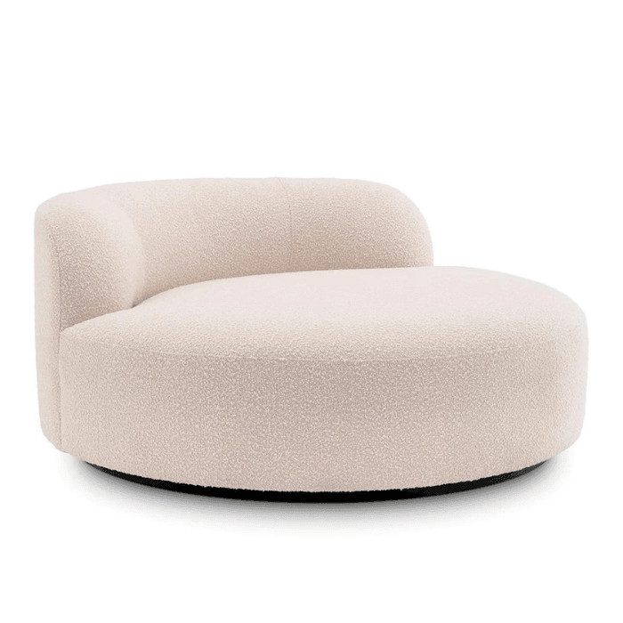 Björn 2,5 személyes kerek buklé kanapé