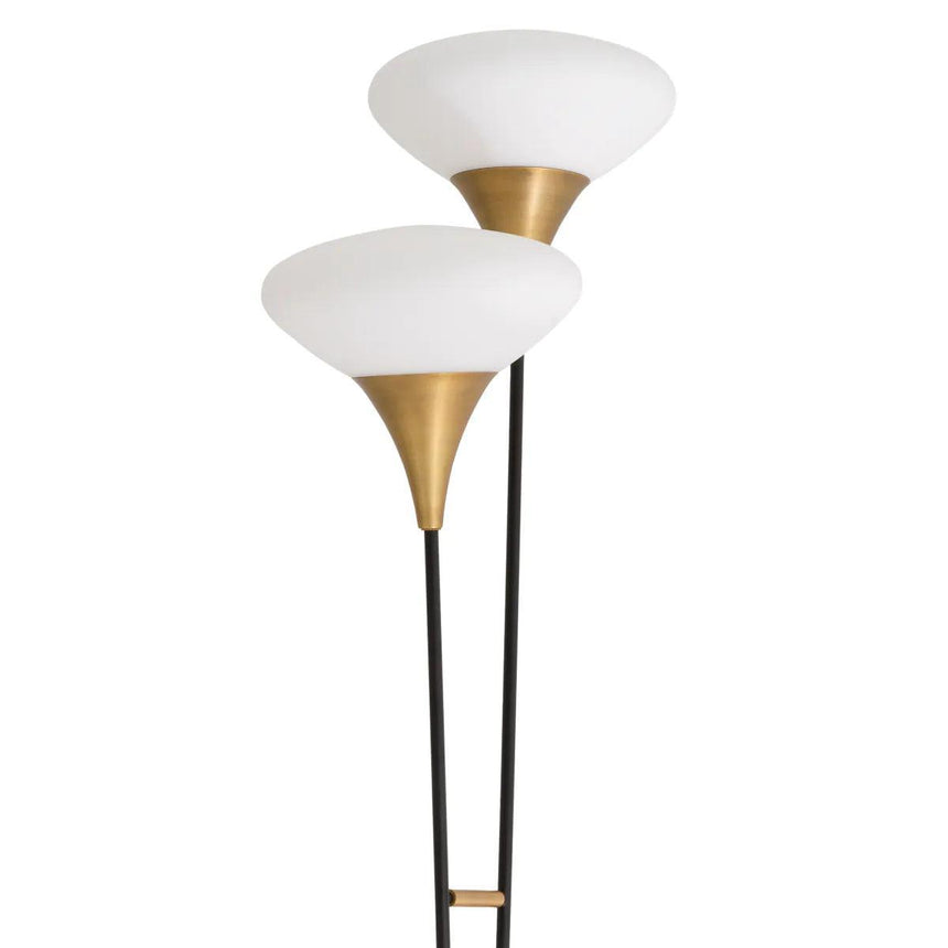 Duco glass floor lamp