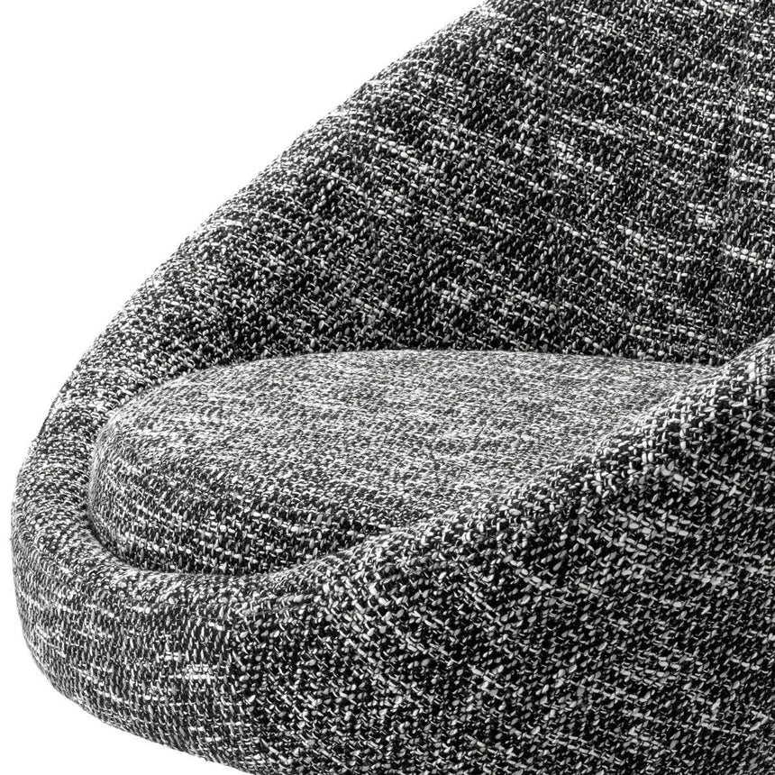 O'Neill swivel fabric chair