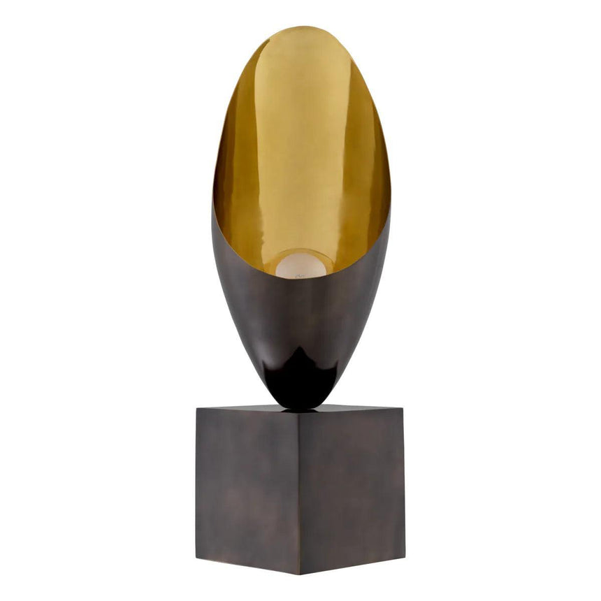 Grotto metal table lamp