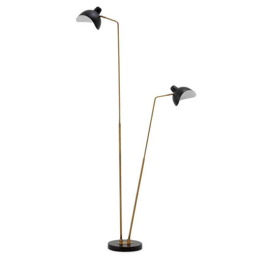 Asta Double metal floor lamp