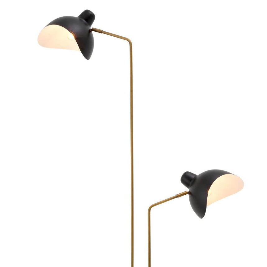 Asta Double metal floor lamp
