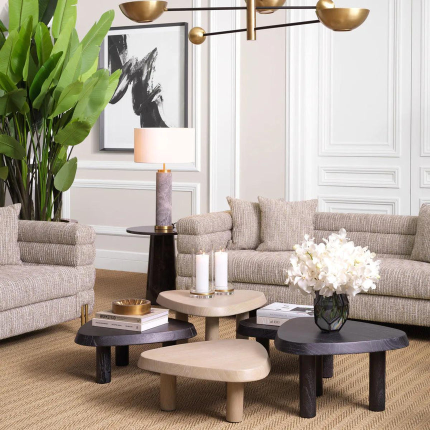 Briël wood coffee table high