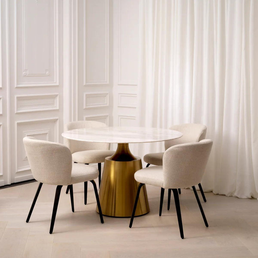 Nathan marble dining table
