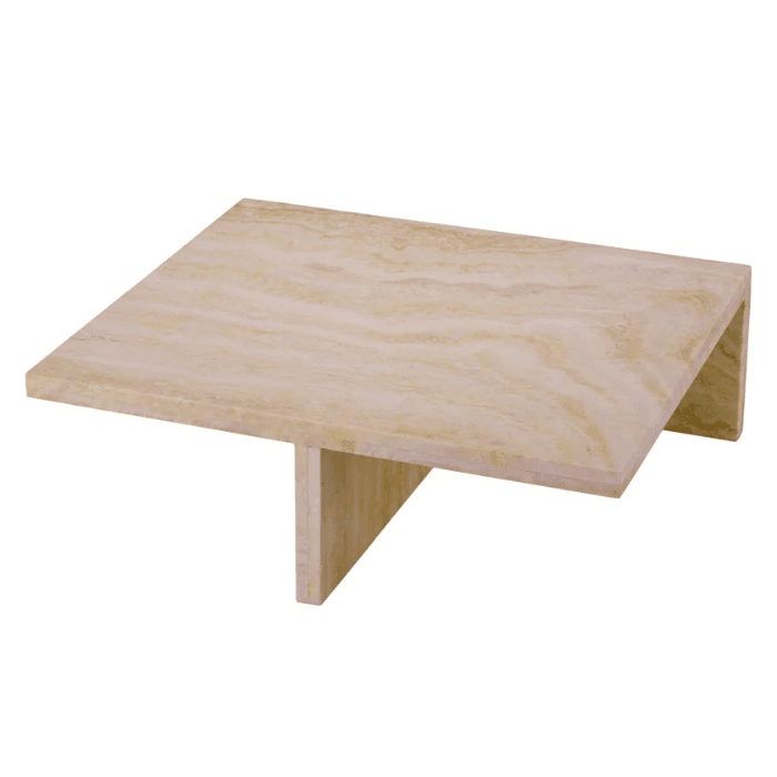Amara Limestone Coffee Table Low