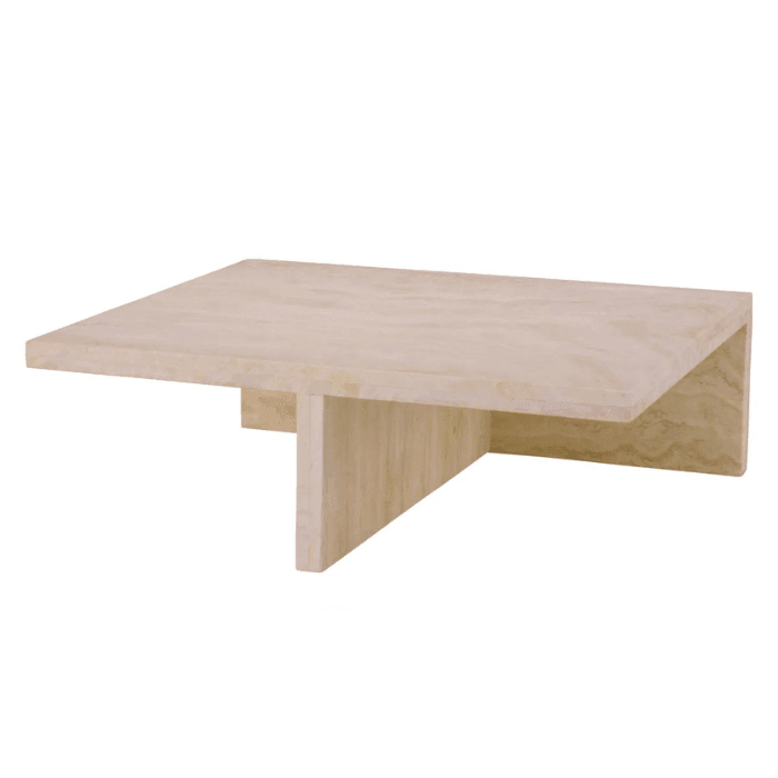 Amara Limestone Coffee Table Low