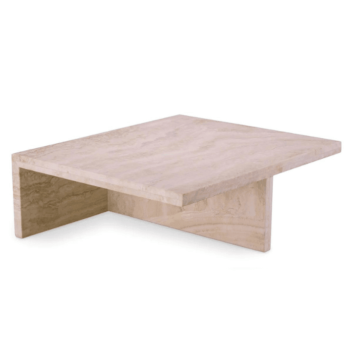 Amara Limestone Coffee Table Low