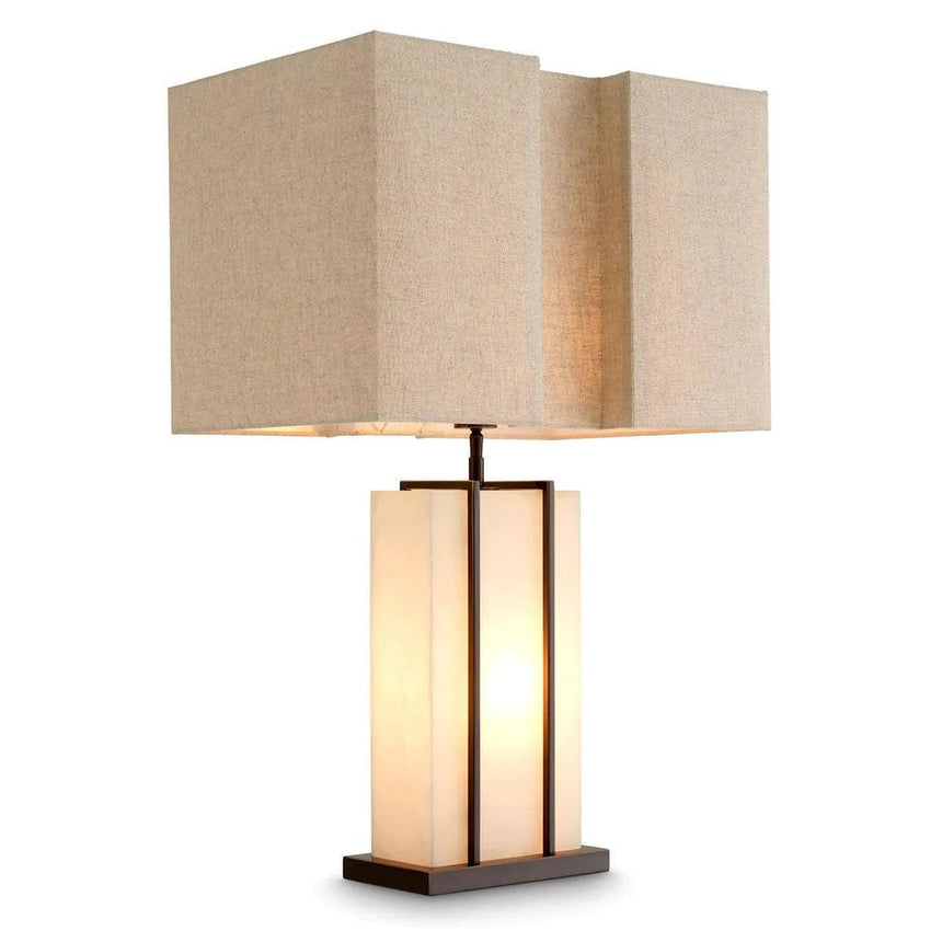 Graham plaster table lamp