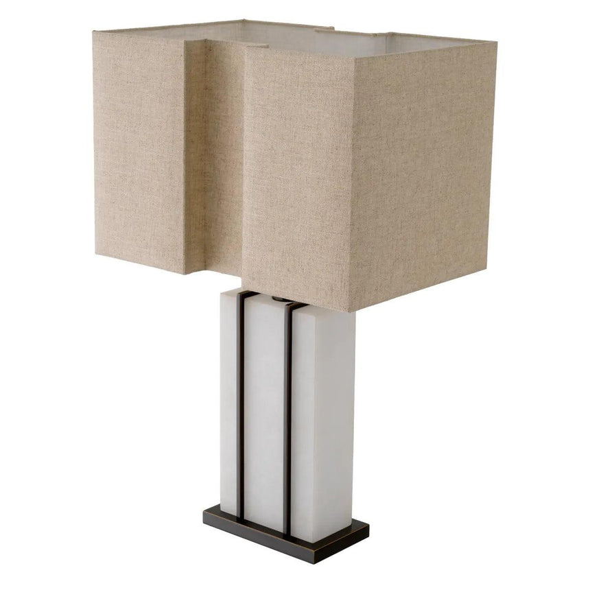 Graham plaster table lamp