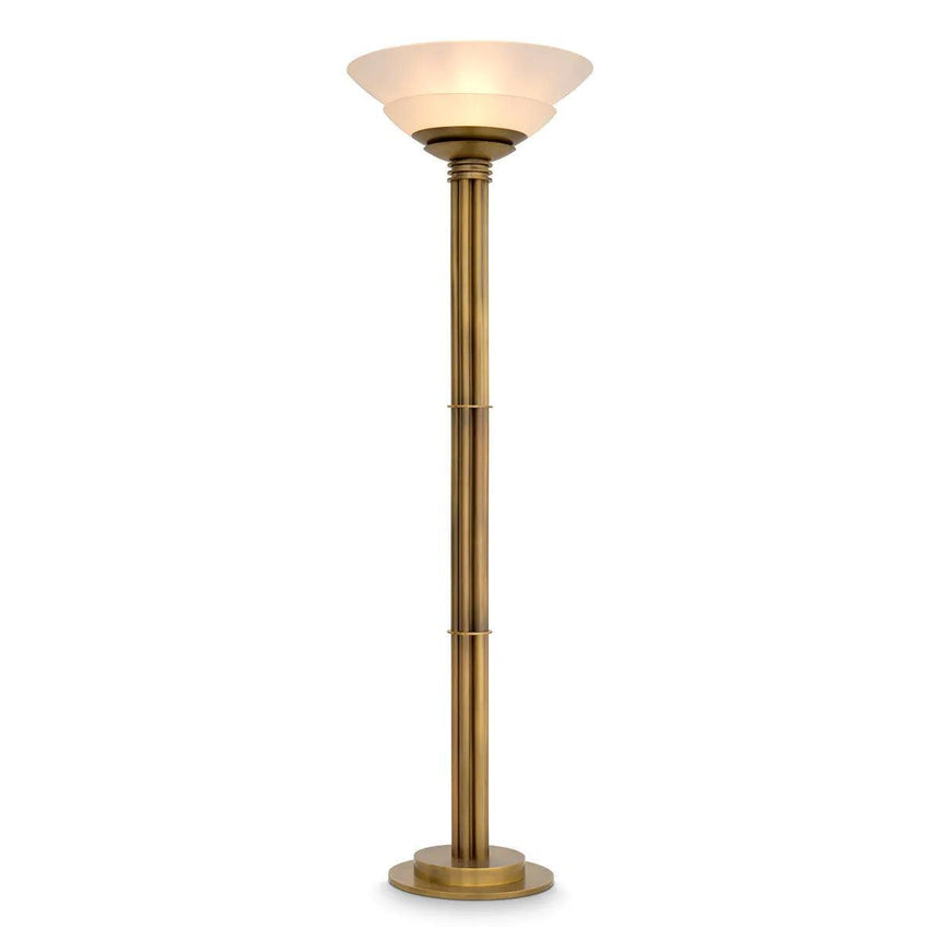 Figaro glass floor lamp