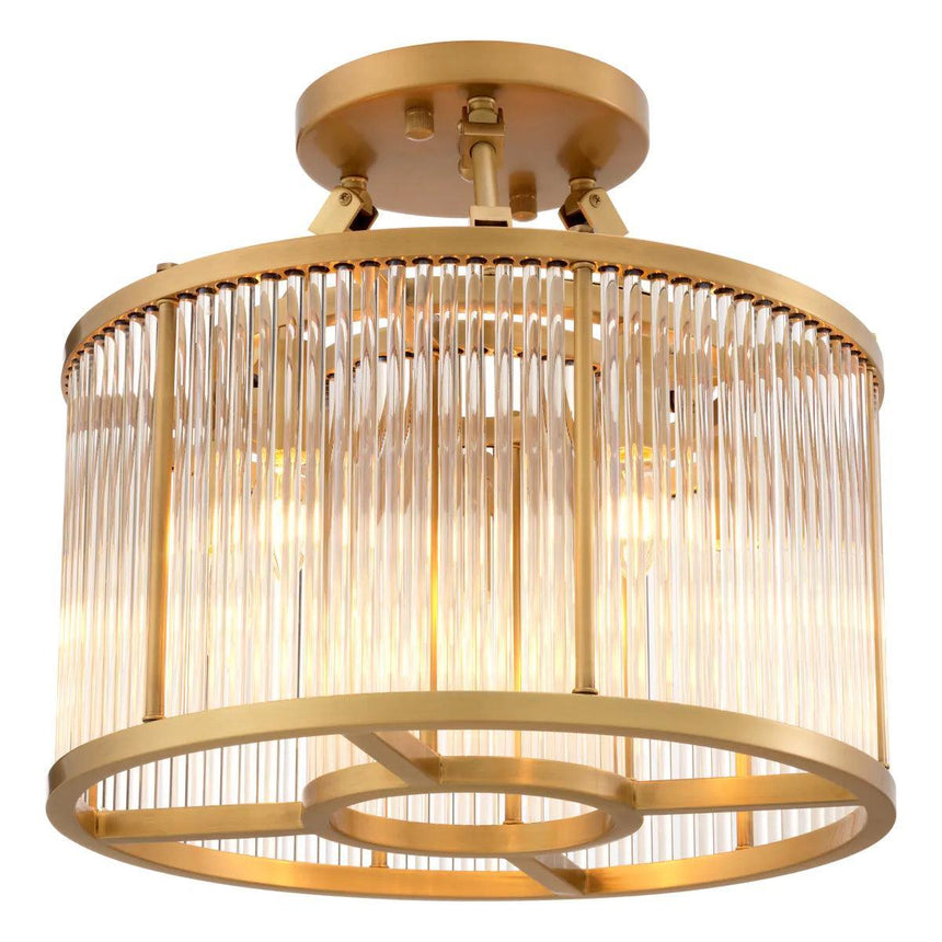 Bernardi glass ceiling lamp Ø45