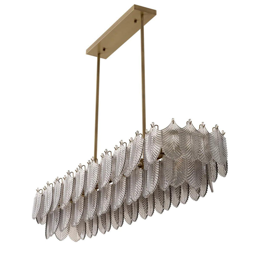 Verbier glass chandelier 140x35