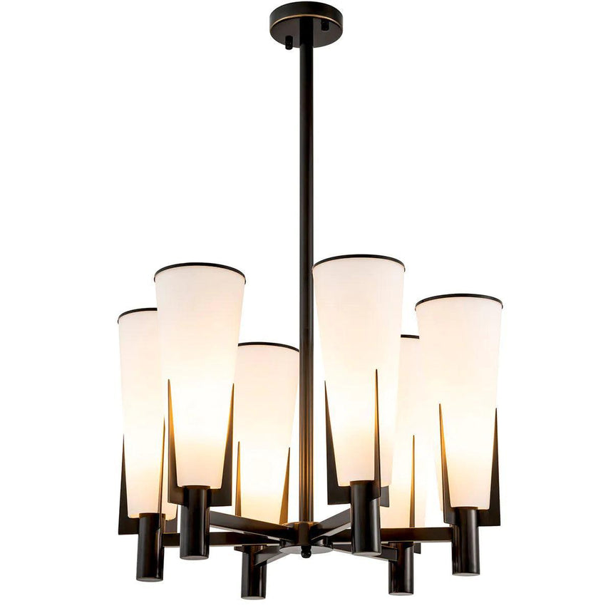 Dino glass chandelier