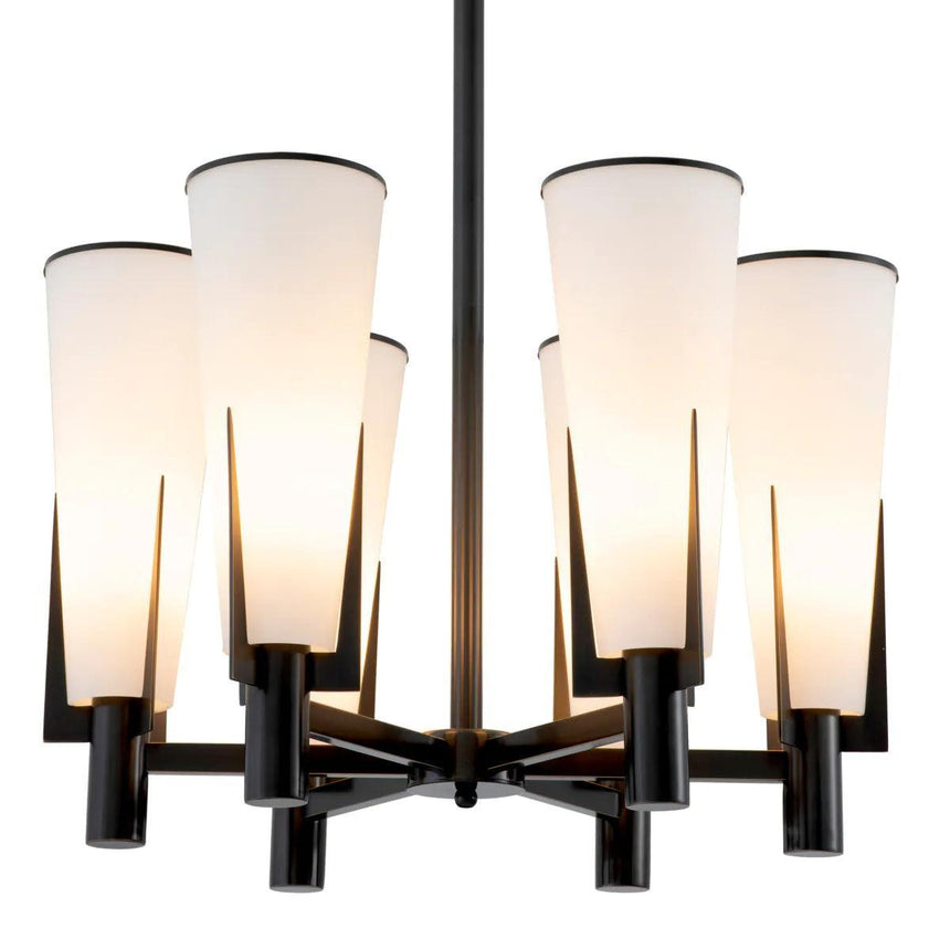 Dino glass chandelier