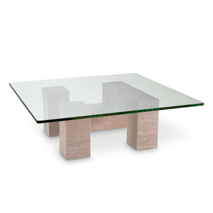Ikal glass coffee table