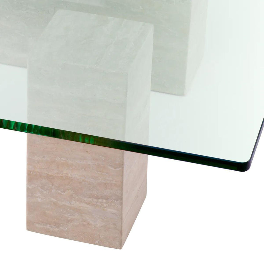 Ikal glass coffee table