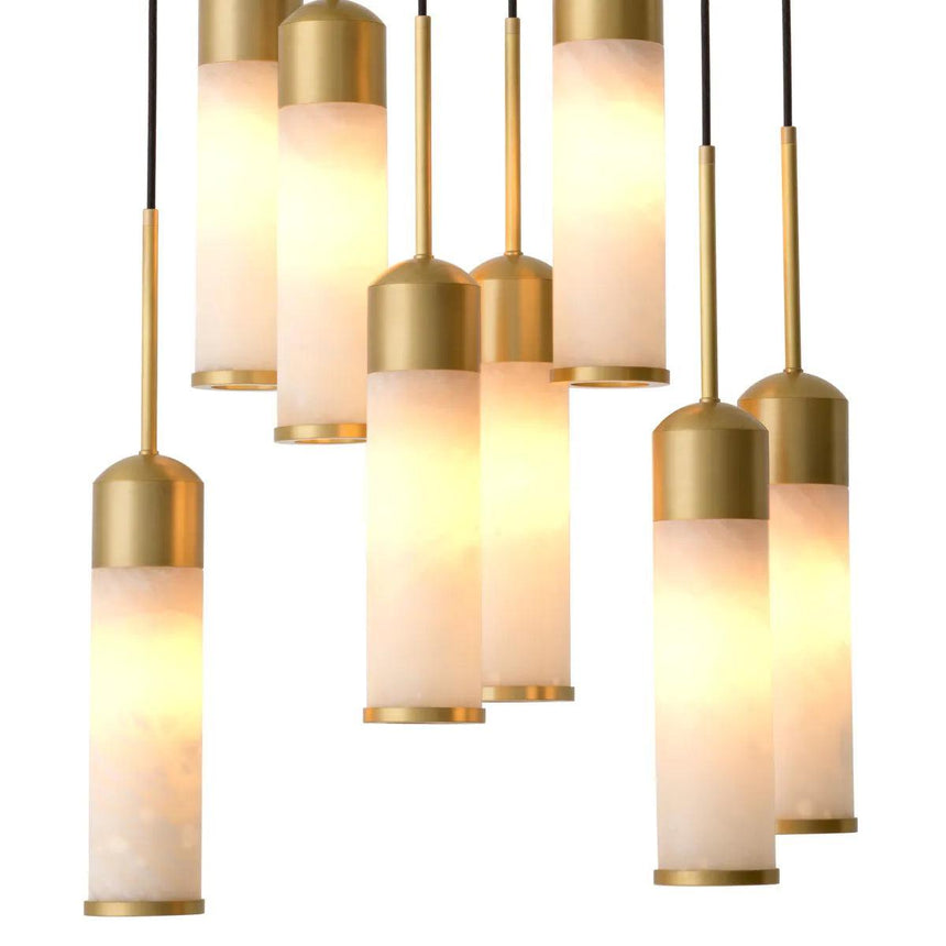Eos plaster chandelier