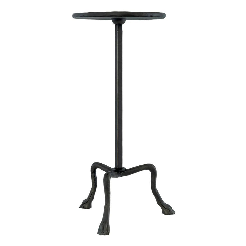 Carlos metal storage table high