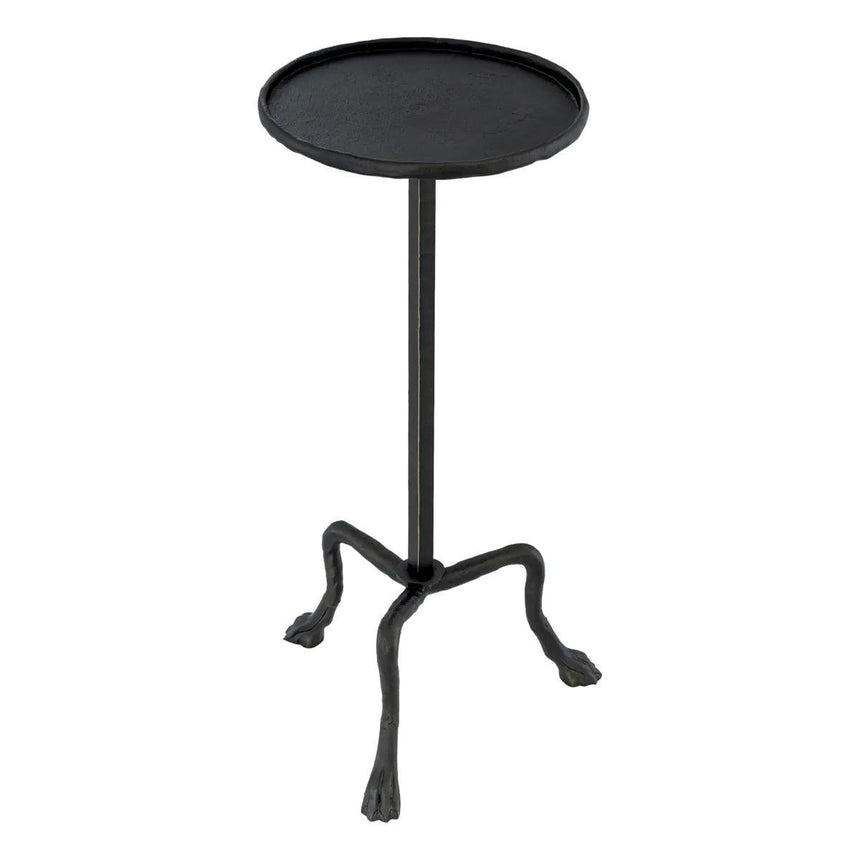 Carlos metal storage table high