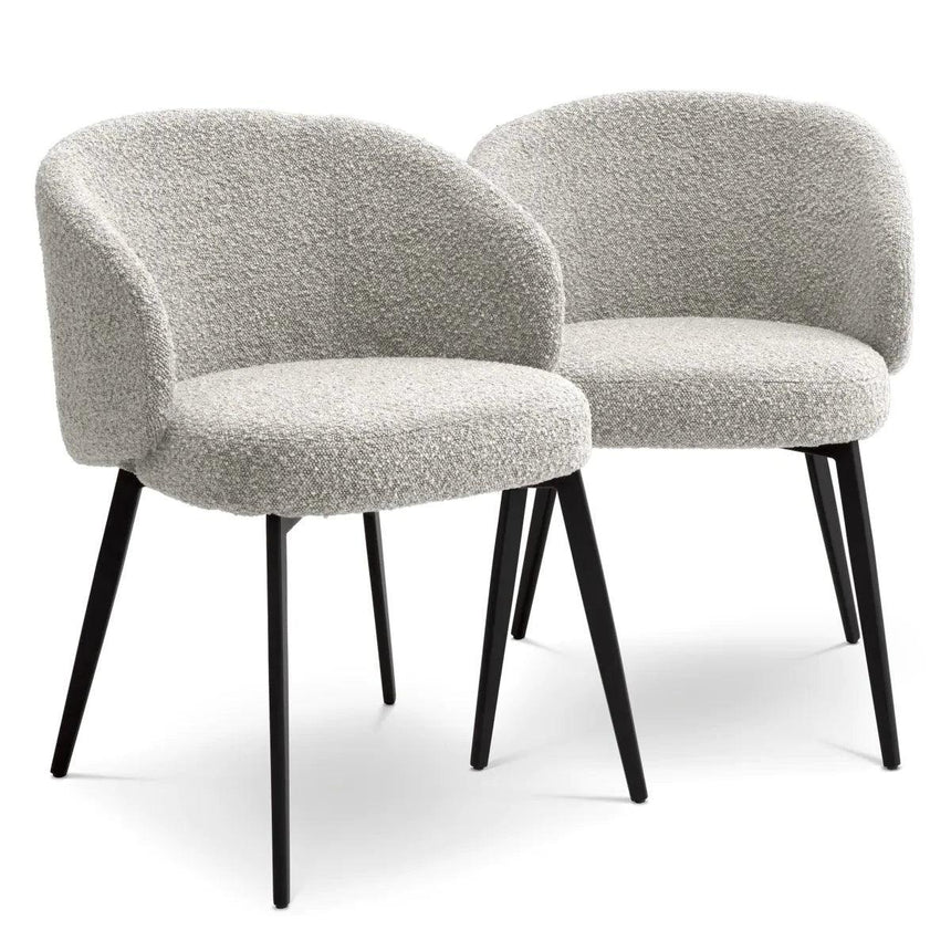 Lloyd karfás buklé szék szettben