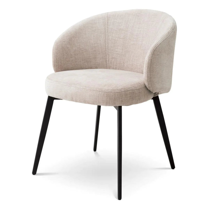 Lloyd karfás szövet szék szettben