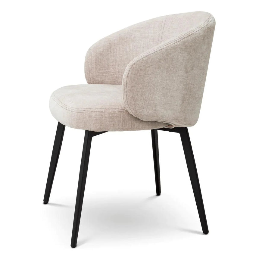 Lloyd karfás szövet szék szettben