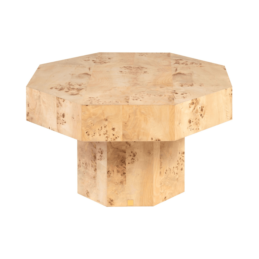 Baka limestone-effect coffee table
