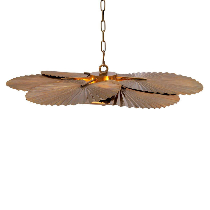 Oriental metal chandelier