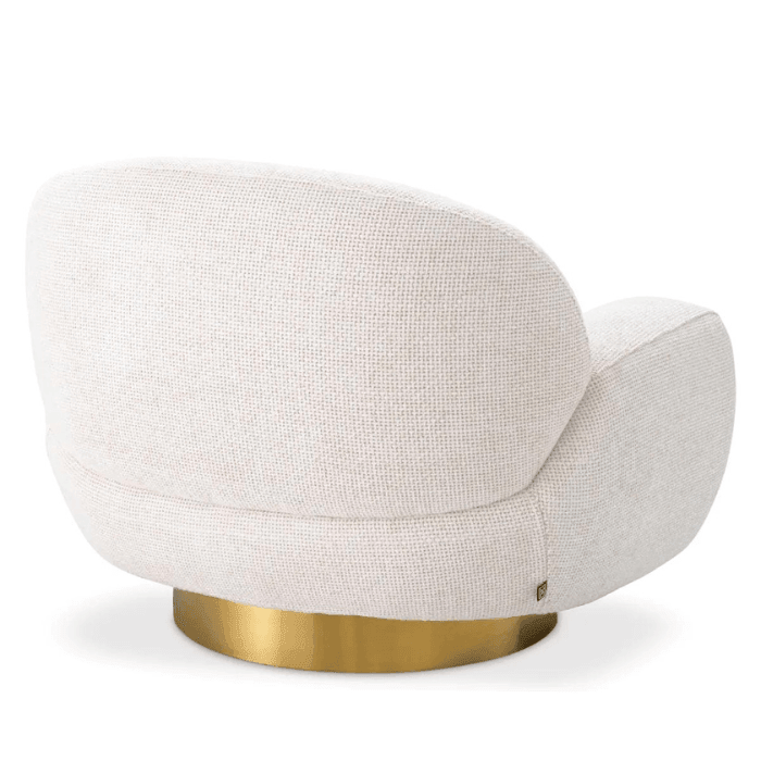 Udine forgó szövet fotel