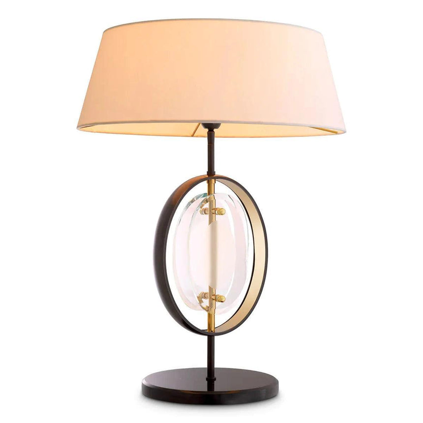 Vincente glass table lamp