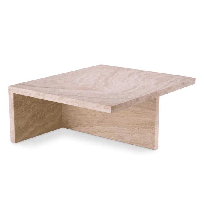 Amara limestone coffee table tall