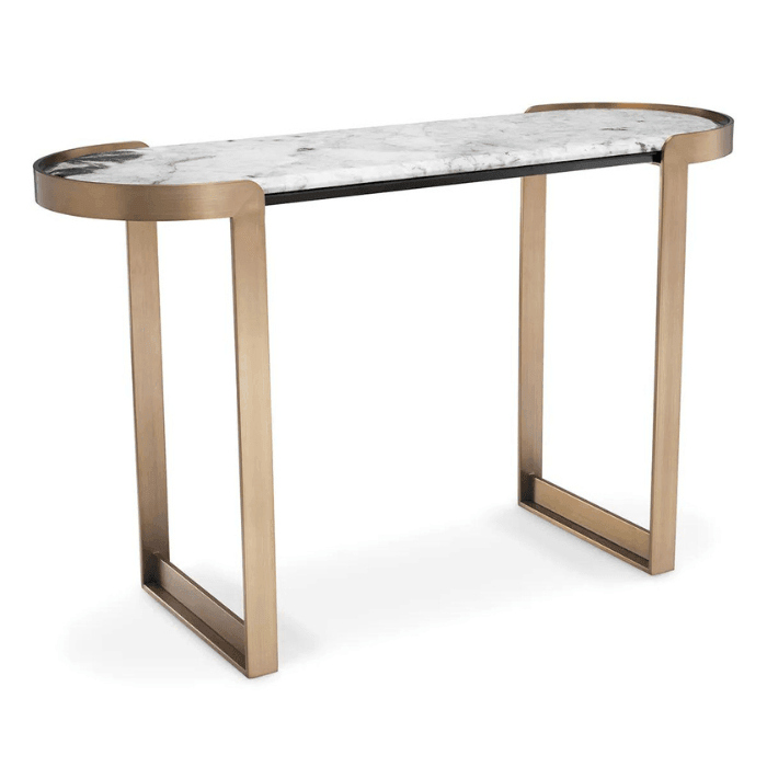 Fabio marble console table