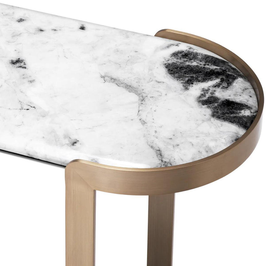 Fabio marble console table