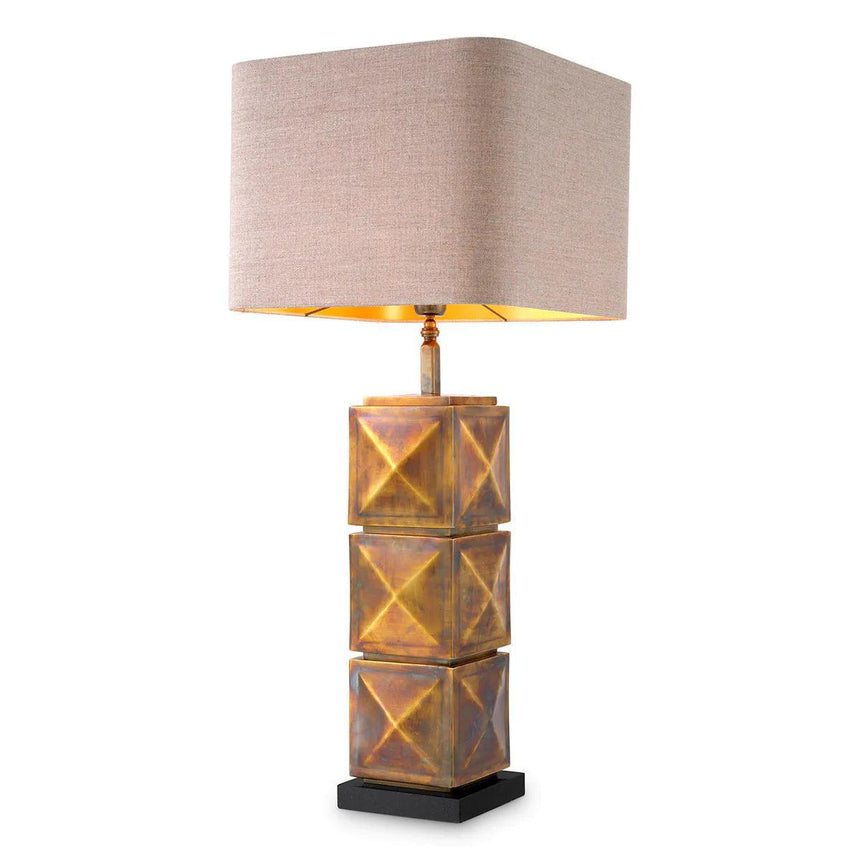 Carlo metal table lamp